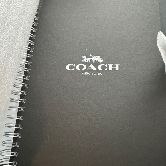 New Coach Notebook With Leopard Print CBG94 - Picture 4 of 4